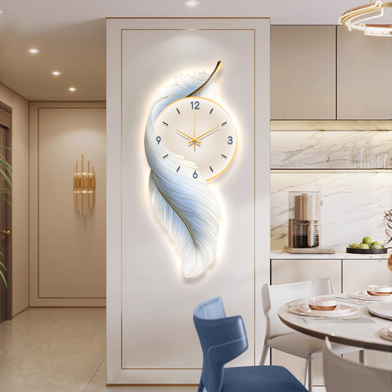 Interior Design Kitchen And Living Room - Mechanismus für Wanduhr, Innenuhr, Wand, modernes