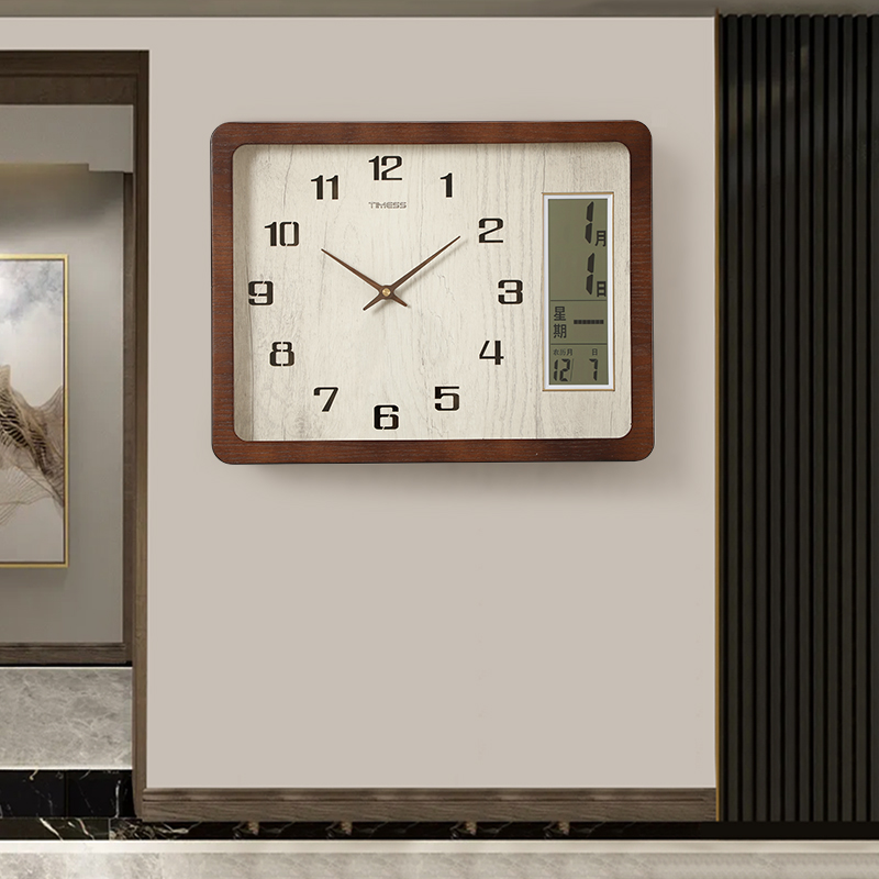 Interior Design Industrial Style - Einfache Stil Wanduhr Industrielles Design Minimalistische