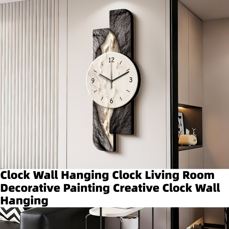 Interior Design Kitchen And Living Room - Wohndesign Wanduhr Moderne Geräuschlose Haus- und