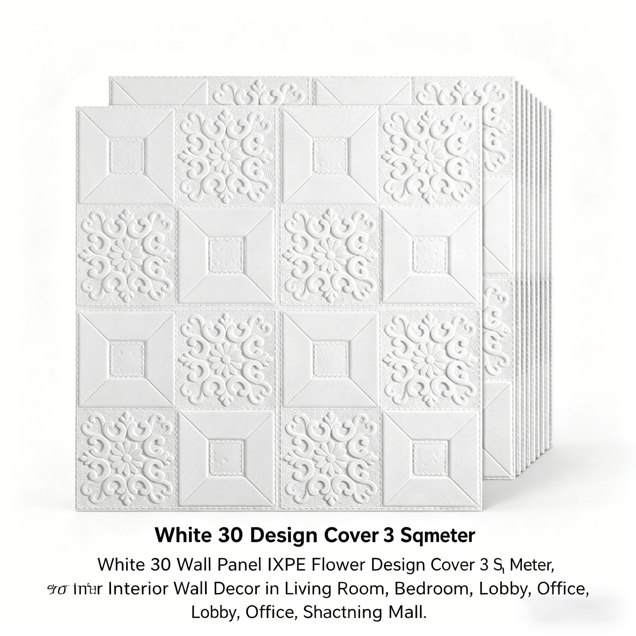 1-10 Packungen 3D-Wandpaneele  – Wall Panel 3D Texture Bewertung und Preis