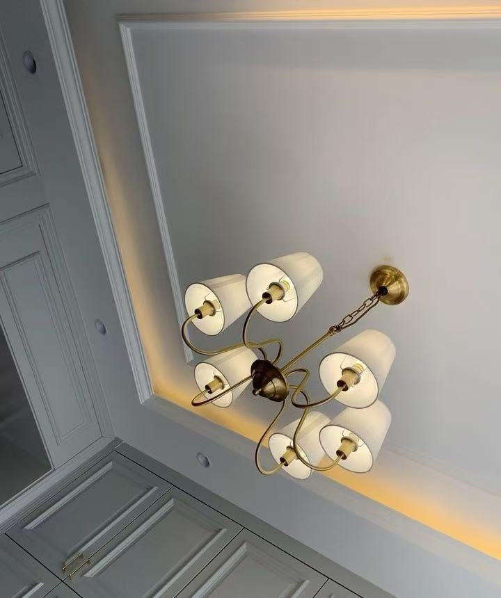 Kupfer-Kronleuchter für Wohnzi – Interior Design Kitchen And Living Room Bewertung und Preis
