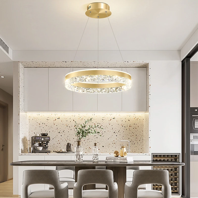 Moderne Luxus-Kristall-LED-Pen – Interior Design Kitchen And Living Room Bewertung und Preis